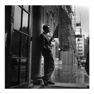 'Cary in Rain' Unframed Archival Pigment Print