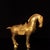 Metal Pair of Vintage Chinese Gilt Bronze Horse Figures – Tang Style Saddled Horses For Sale - Image 7 of 9