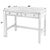 Modern Nora 40 in. W Rectangular Wood 2 Drawer Writing Desk, Antique Coffee For Sale - Image 3 of 8