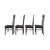 Mid 20th Century Set of 4 Geometric Ladder Back Chairs For Sale - Image 4 of 7