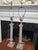 1950s Neo Classical Style Metal Indoor Lamps in the Style of Roman Columns For Sale - Image 9 of 11
