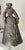 Bronze Antique 1800's Victorian Solid Heavy Bronze Elizabethan Lady Bell Boot Clapper For Sale - Image 8 of 14