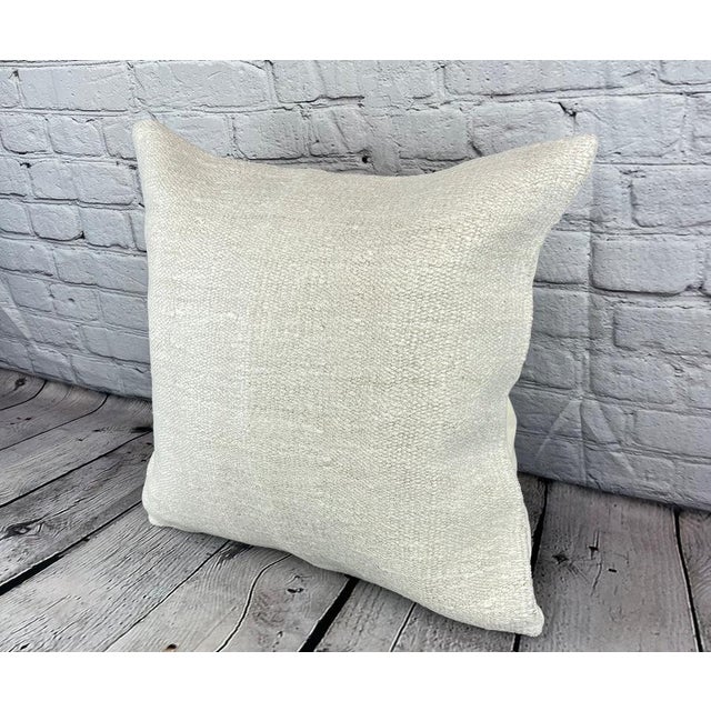 Vintage Pillow Case Turkish Hemp Pillow Decorative Hemp Pillow Dry cleaning only. PILLOW INSERT IS NOT INCLUDED