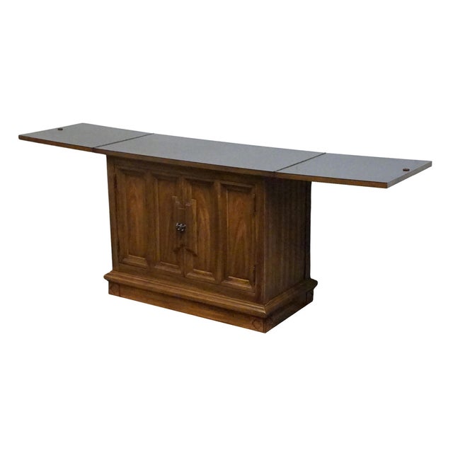 Thomasville Furniture Legendary Collection Spanish Mediterranean Style 76" Flip Top Server Buffet 3721-510 For Sale - Image 13 of 17