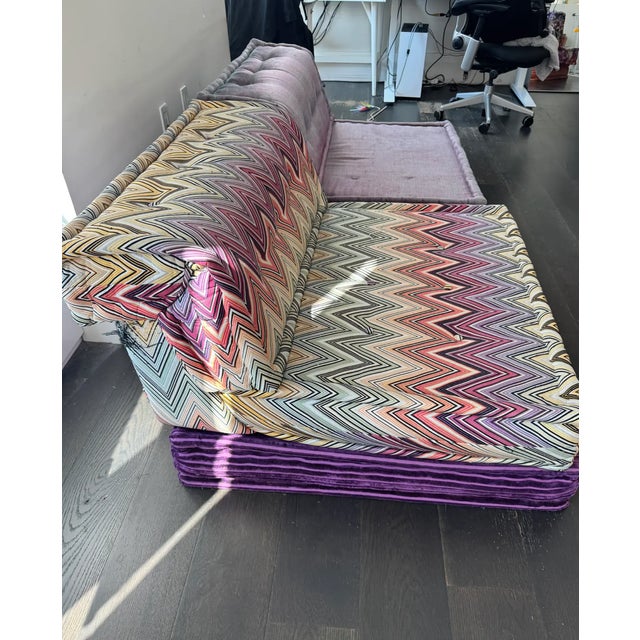 Roche Bobois Missoni Mah Jong Sofa 4-Seater For Sale - Image 9 of 15