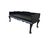 Early 19th Century Ntique Chinese Black Lacquer Daybed Bench, Northern China, Circa 1826 For Sale - Image 5 of 8