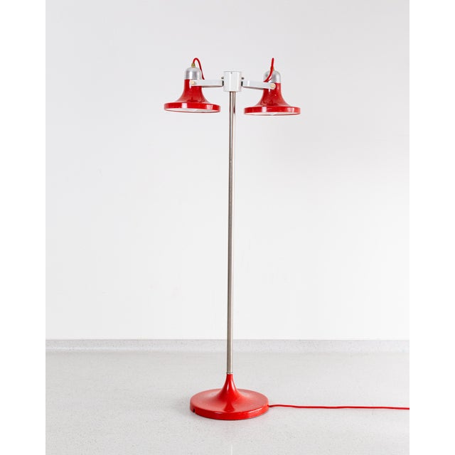 Mid-Century Adjustable Floor Lamp For Sale - Image 4 of 4