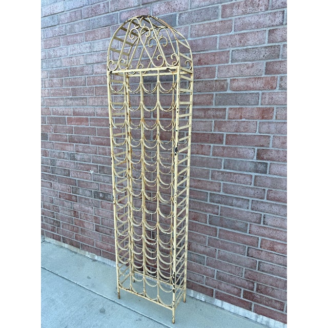 Antique French wine rack