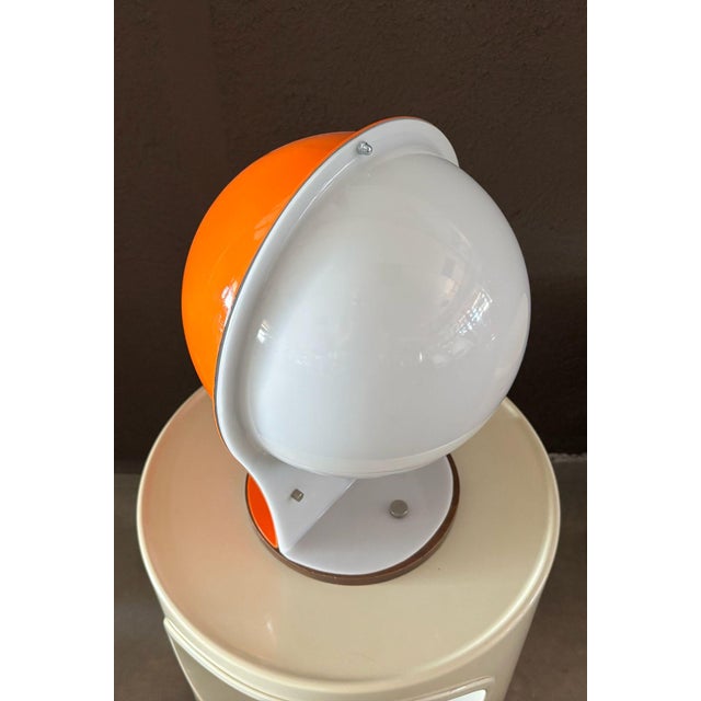 Space Age Sphere Table Lamp from Guzzini, Italy, 1970s For Sale - Image 6 of 9
