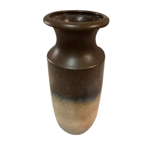 Vintage Ceramic Fat Lava Vase, 1960s