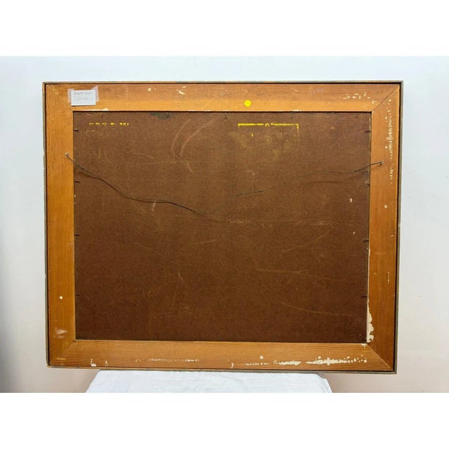 Raymond Howell Chinese Dim Sum Feast 1979 Oil Painting on Masonite For Sale - Image 10 of 10