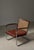 Modern Danish Funkis Chair S-102 in Steel, Cane & Leather attributed to Fritz Hansen, 1930s For Sale - Image 10 of 18