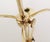 Mid-Century Modern Swedish Brass Candelabra, 1950s For Sale - Image 6 of 10
