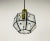 1960s Mid-Century Iron and Bubble Glass Pendant by Glashütte Limburg For Sale - Image 6 of 11