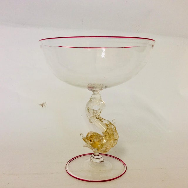 Murano Blown Glass Centerpiece, 1980s For Sale - Image 4 of 7