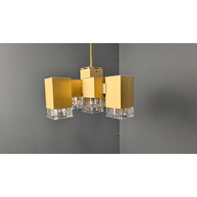 Vintage Cubic Pendant Light by Gaetano Sciolari, 1970s For Sale - Image 15 of 18
