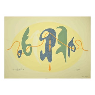 Leo Guida, The Signals, Original Lithograph, 1984 For Sale