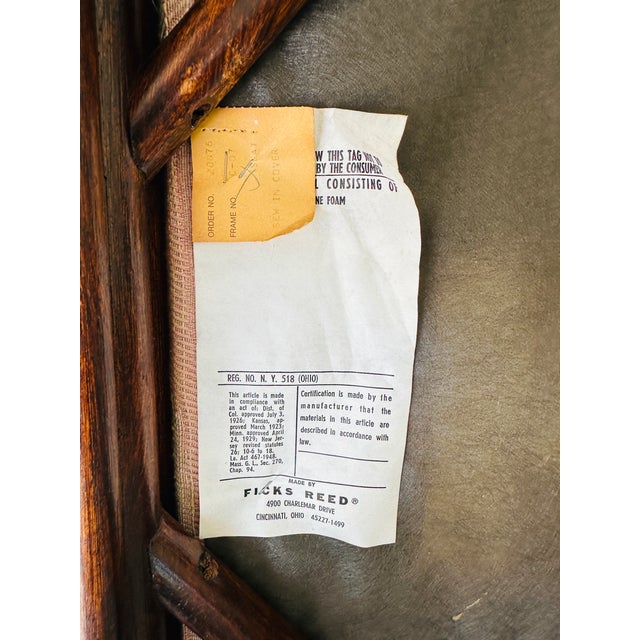 Set of 6 Ficks Reed Louis XVI Rattan & Cane Dining Chairs—A Designer’s Dream For Sale - Image 16 of 16