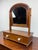 American Antique Mahogany Tabletop Dresser Top Vanity / Gentleman’s Shaving Mirror For Sale - Image 3 of 12