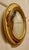 Large French Gilt and Cream Convex Wall Mirror, 1920s For Sale - Image 6 of 10