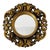 Mid-Century Baroque Style Fish Eye Butlers Wall Mirror, 1960s For Sale