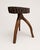 Vintage Brutalist Live-Edge Oak Log Stool with Branch Legs, 1960s For Sale - Image 6 of 9