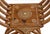 English 19th Century Anglo-Indian Bone-Inlaid Savonarola Chair For Sale - Image 3 of 6