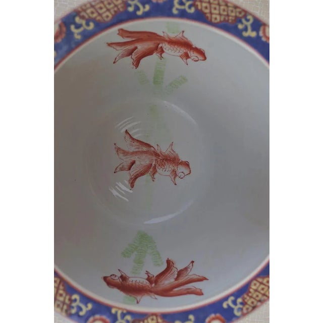 Gold Hand Painted Chinese Vase with Zecchino Gold Decorations, 1950s For Sale - Image 8 of 10