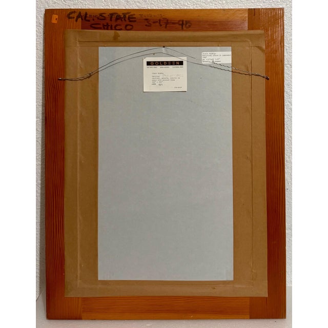 Italo Scanga, Italian Neo Figurative Pop Art Painting Italo Scanga Artist Frame Memphis For Sale - Image 10 of 12