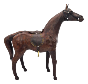 Horse Figurine with Leather, 1960s