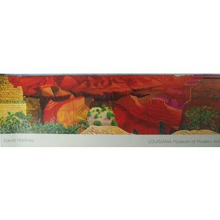 Closer Grand Canyon Poster after David Hockney For Sale