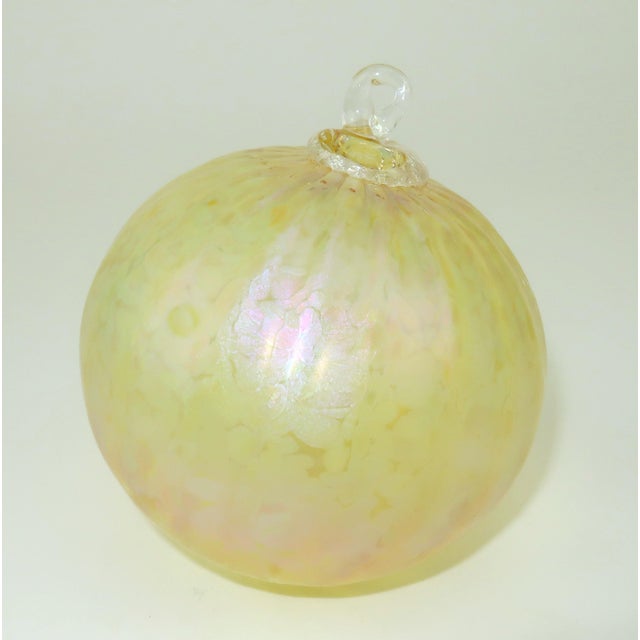 Glass Art Glass Christmas Holiday Ornaments From Thames & Zweifel Studios, Set of 3 For Sale - Image 7 of 8