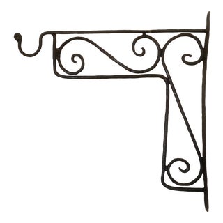 Mediterranean Wrought Iron Bracket For Sale