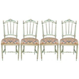 Vintage Side Chairs, Set of 4 For Sale