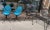 1950s Black and Blue Swivel Side Chairs Styled After John Risley - Set of 2 For Sale In Los Angeles - Image 6 of 13