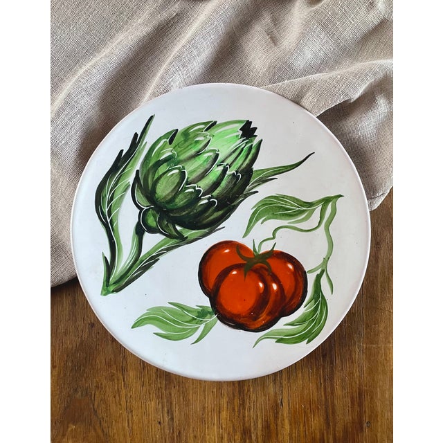 Ceramic Vintage Service from Vallauris, 1960, Set of 7 For Sale - Image 7 of 17