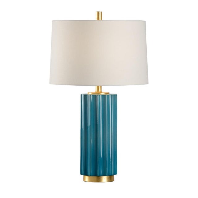 2020s Wildwood Mythos Table Lamp - Teal For Sale - Image 5 of 5