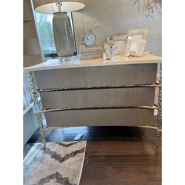 Ambella Chisled Chest - Driftwood For Sale - Image 4 of 4