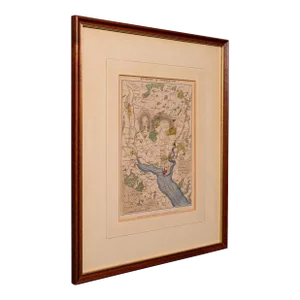 1880's Antique Lithography Map