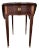 Mahogany Drop Leaf Pembroke Table by Baker Furniture For Sale