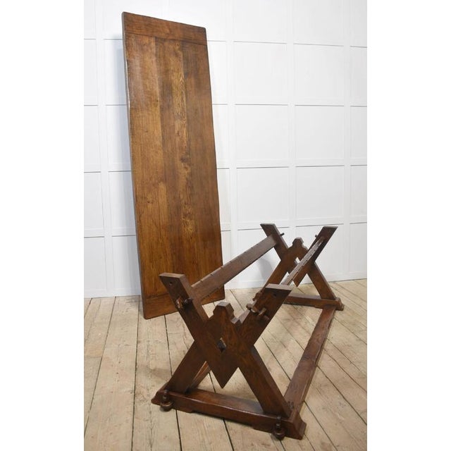 Oak Refectory Table, 1890s For Sale - Image 11 of 12