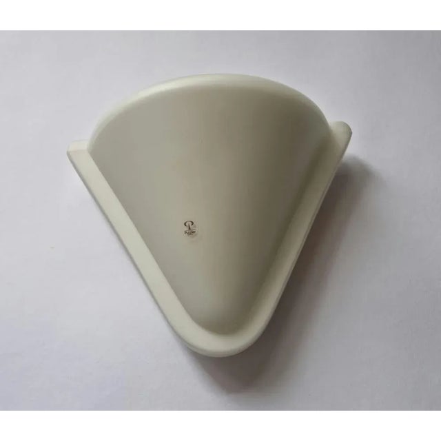 White Mid-Century Wall Lamp fom Peill & Putzler, Germany, 1970s For Sale - Image 8 of 13