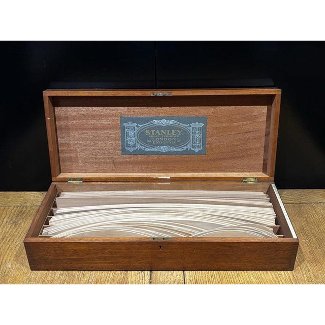 Edwardian Boxwood Arc Drawing Curves from Stanley, London For Sale - Image 6 of 6