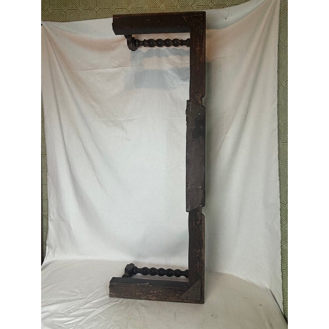 Vintage Expandable Oak Fireplace Fender For Sale In Chicago - Image 6 of 13
