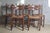 Antique French Country Dining Chairs Rush Seats, 1960s, Set of 5 For Sale - Image 11 of 11