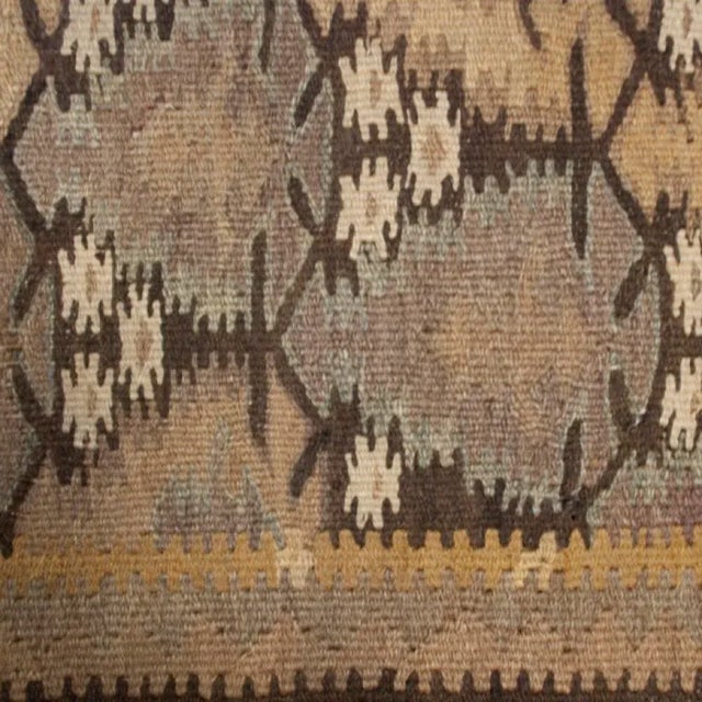 Tribal Early 20th Century Qazvin Kilim For Sale - Image 3 of 4
