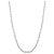 Modern Bead & Ball Station Chain Necklace in Platinum, 17 Inch, 9.3 Gm For Sale - Image 3 of 8