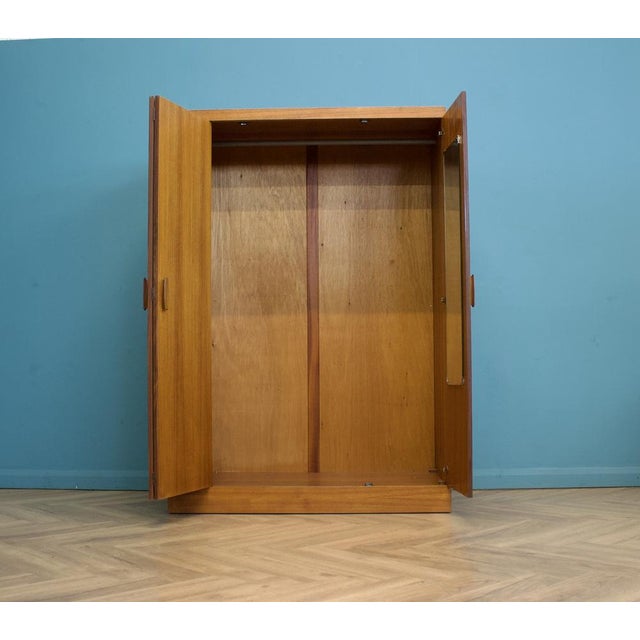 1960s Mid-Century Modern Teak Quadrille Wardrobe from G-Plan, 1960s For Sale - Image 5 of 12