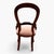 Victorian Balloon Back Chair • Antique Mahogany Side Chair For Sale - Image 4 of 9