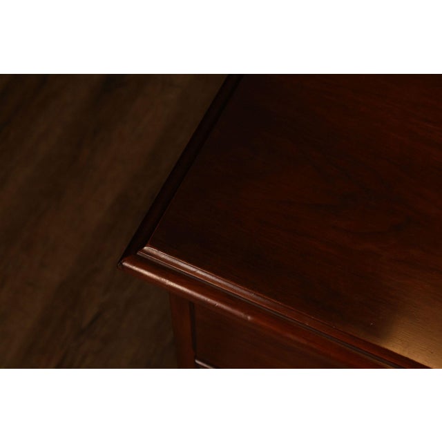 Henkel Harris Virginia Galleries Cherry 9 Drawer Dresser For Sale - Image 12 of 18